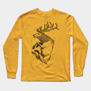 A Levity of Animals: Elk of that Ilk Long Sleeve T-Shirt